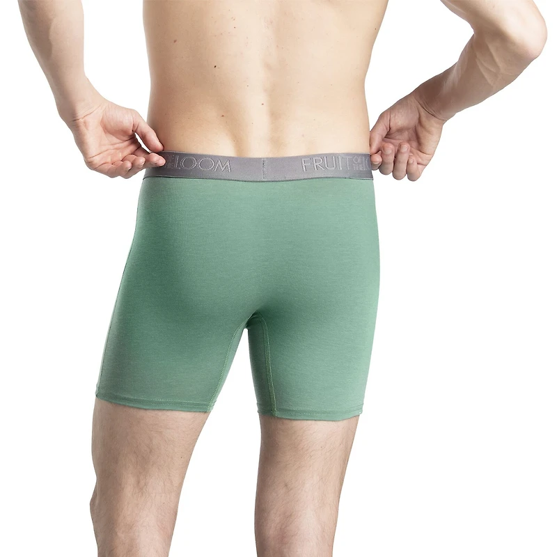 Fruit of the Loom 360 Stretch Coolsoft Mens 4 Pack Boxer Briefs Stc4bb2j