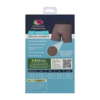 Fruit of the Loom 360 Stretch Cooling Channels Mens 4 Pack Boxer Briefs Sta4bb1j