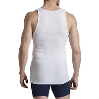 Fruit of the Loom Premium Cotton Mens Round Neck Sleeveless 4 Pack Tank