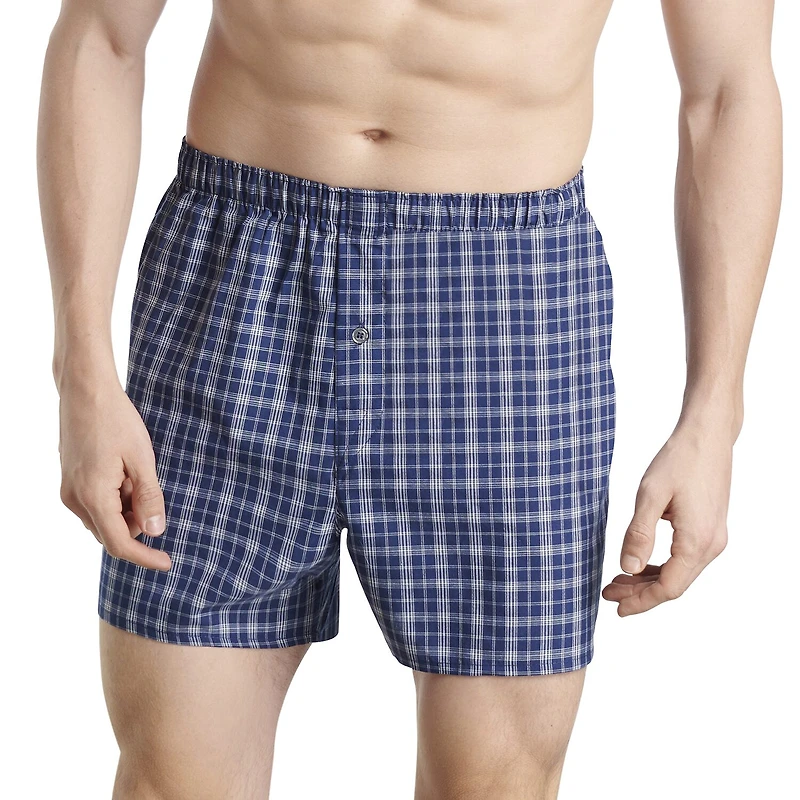 Fruit of the Loom Premium Cotton Mens 4 Pack Boxers Jc4p591