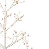 Kurt Adler Birch With White Led Foot Multi-Function Lights Christmas Tree