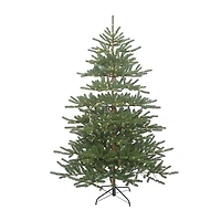 Kurt Adler White Led Mountain 7 Foot Pre-Lit Pine Christmas Tree