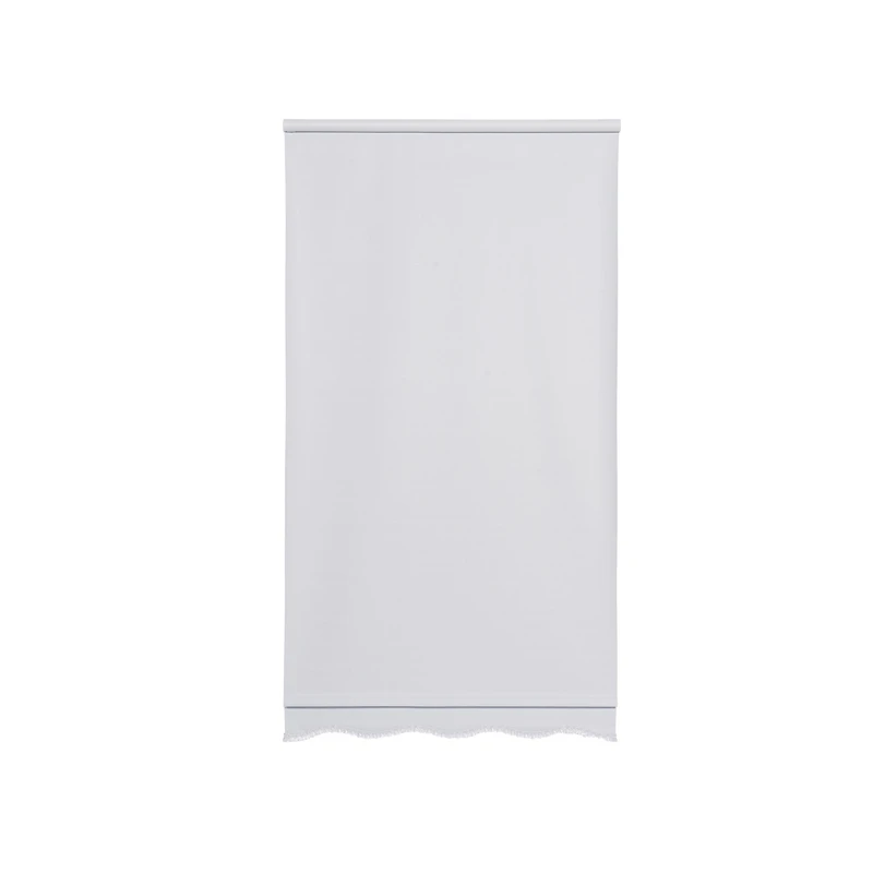 Paige Cut-To-Width Cordless Blackout Fringed Roller Shade