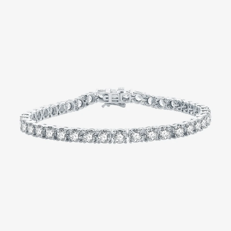 8 Ct.T.W. Womens Natural Diamond 10K Gold 7.5 Inch Tennis Bracelet
