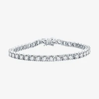 8 Ct.T.W. Womens Natural Diamond 10K Gold 7.5 Inch Tennis Bracelet