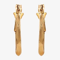 Child's 14K Gold Twist Hoop Earrings