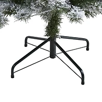 Nearly Natural 4 Foot Flocked Fir Christmas Tree