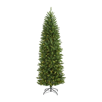 Nearly Natural / Foot Pre-Lit Pine Christmas Tree