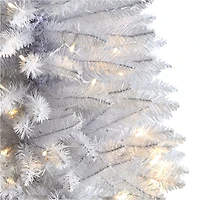 Nearly Natural Foot Pre-Lit Fir Christmas Tree