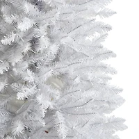 Nearly Natural 6 Foot Pre-Lit Fir Christmas Tree