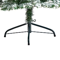 Nearly Natural 5 Foot Flocked Fir Christmas Tree