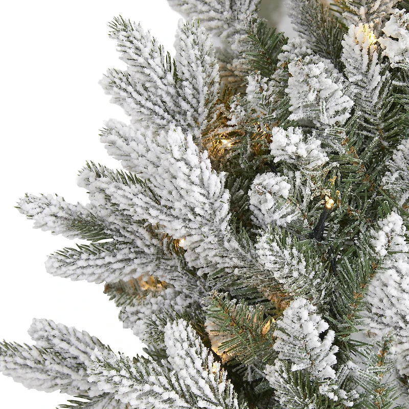 Nearly Natural Pre-Lit Wreath