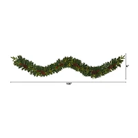 Nearly Natural Pre-Lit Indoor Garland