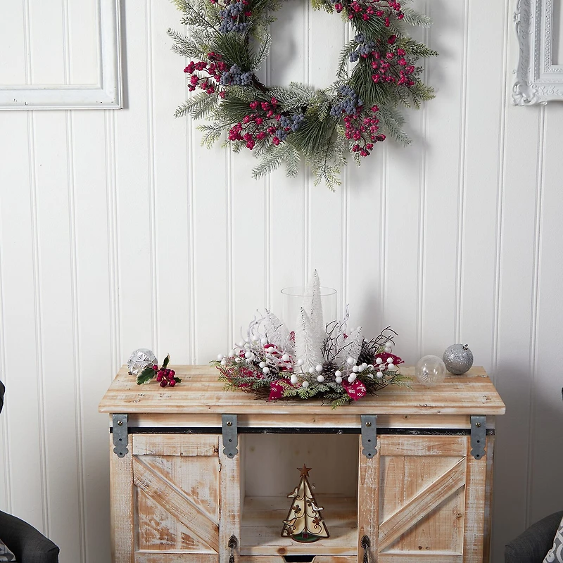 Nearly Natural Lighted Tabletop Decor