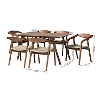Harland Dining Room Collection 7-pc. Rectangular Dining Set