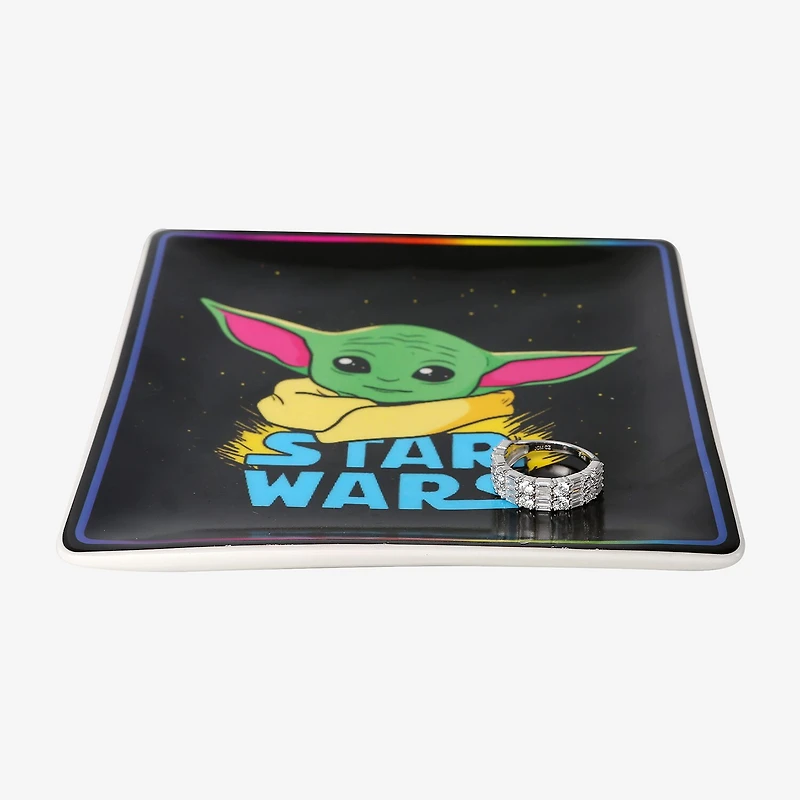 Star Wars Baby Yoda Black Jewelry Tray