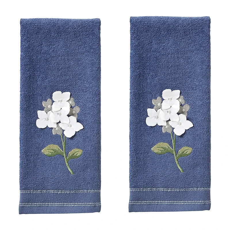 Saturday Knight Farm Hydrangea 2-pc. Hand Towel