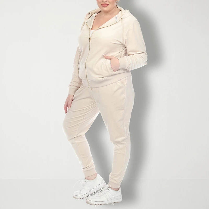 White Mark 2-pc. Track Suit Plus