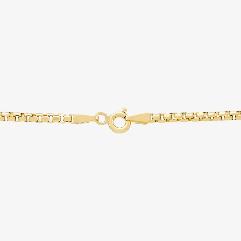 Jesus Christ Mens 18K Gold Over Silver 22 Inch Pendant Necklace