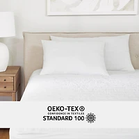 Casual Comfort Down Alternative 2 Pack Soft Density Bed Pillow