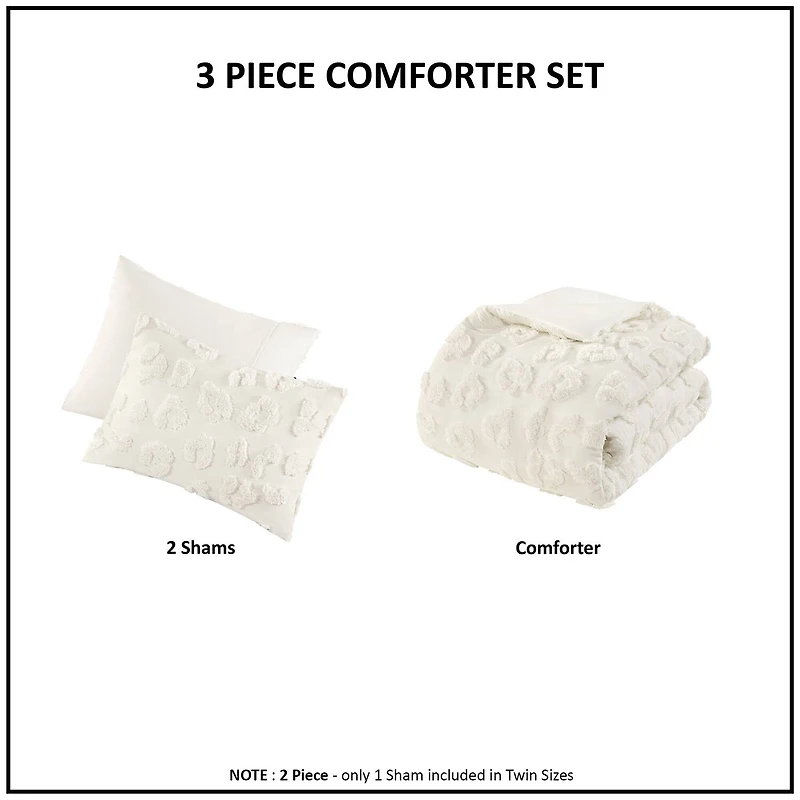Intelligent Design Sophie Animal Chenille Midweight Comforter Set