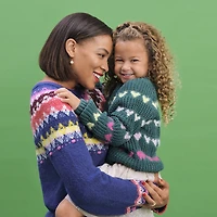 Thereabouts Little & Big Kid Girls Crew Neck Long Sleeve Pullover Sweater