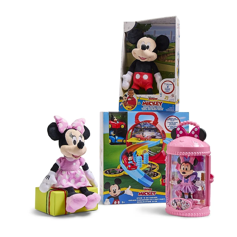 Disney Collection Stow 'N Go Garage 12-pc. Donald Duck Mickey Mouse Mickey Mouse Clubhouse Toy Playset