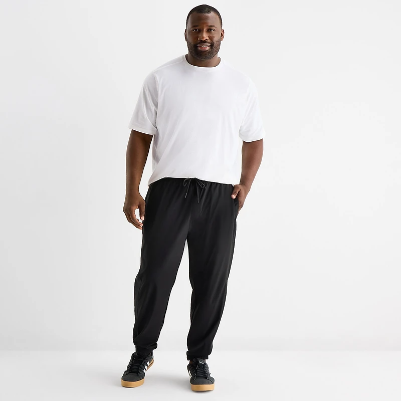 Shaquille O'Neal XLG™ Woven Mens Tapered Classic Fit Big and Tall Track Pant