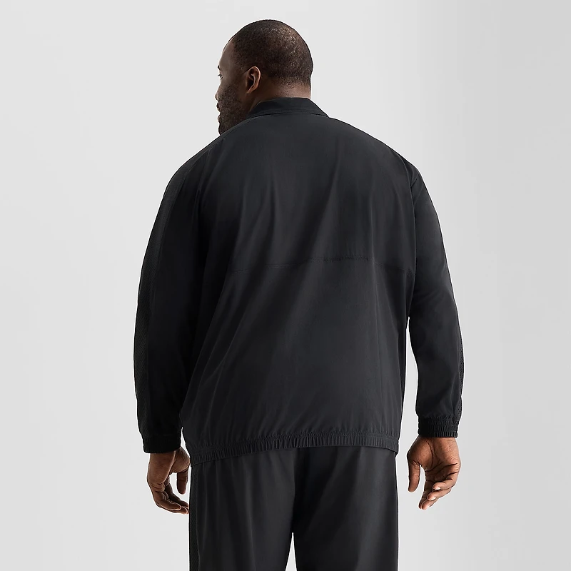 Shaquille O'Neal XLG™ Woven Mens Big and Tall Lightweight Track Jacket