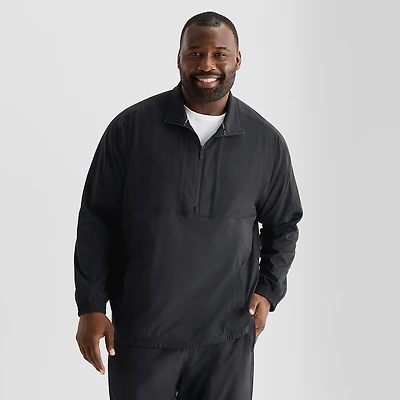 Shaquille O'Neal XLG™ Woven Mens Big and Tall Lightweight Track Jacket