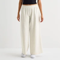 Arizona Womens Juniors Straight Fleece Sweatpant