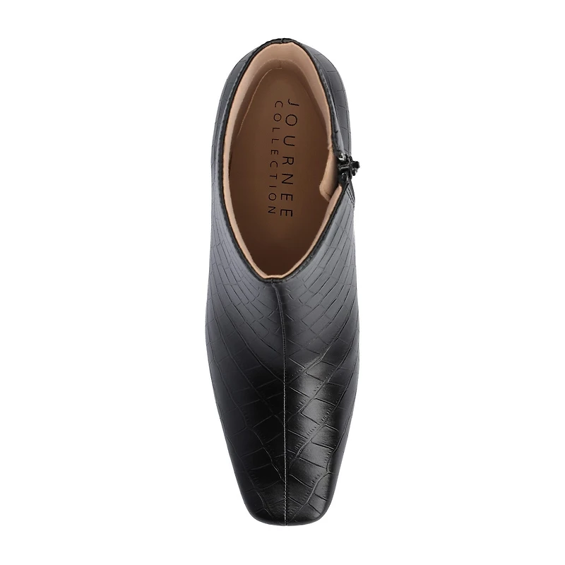 Journee Collection Womens Block Heel Booties