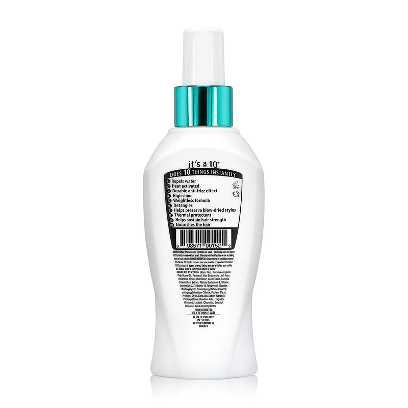 It's a 10 Blow Dry H2o Miracle Shield Heat Protectant 6 oz.