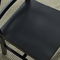 2-pc. Antique Brown Wood Dining Chairs