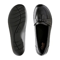 Clarks Womens Ashland Bubble Loafers