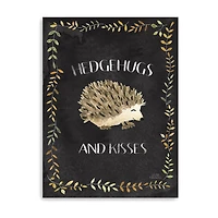 Lumaprints Woodland Whimsy X Black Giclee Canvas Art