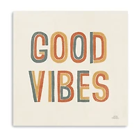 Lumaprints Retro Words I Giclee Canvas Art