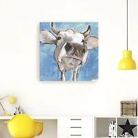 Lumaprints Cattle Close-Up I Giclee Canvas Art