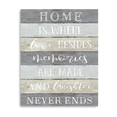 Lumaprints Laughter Never Ends Giclee Canvas Art