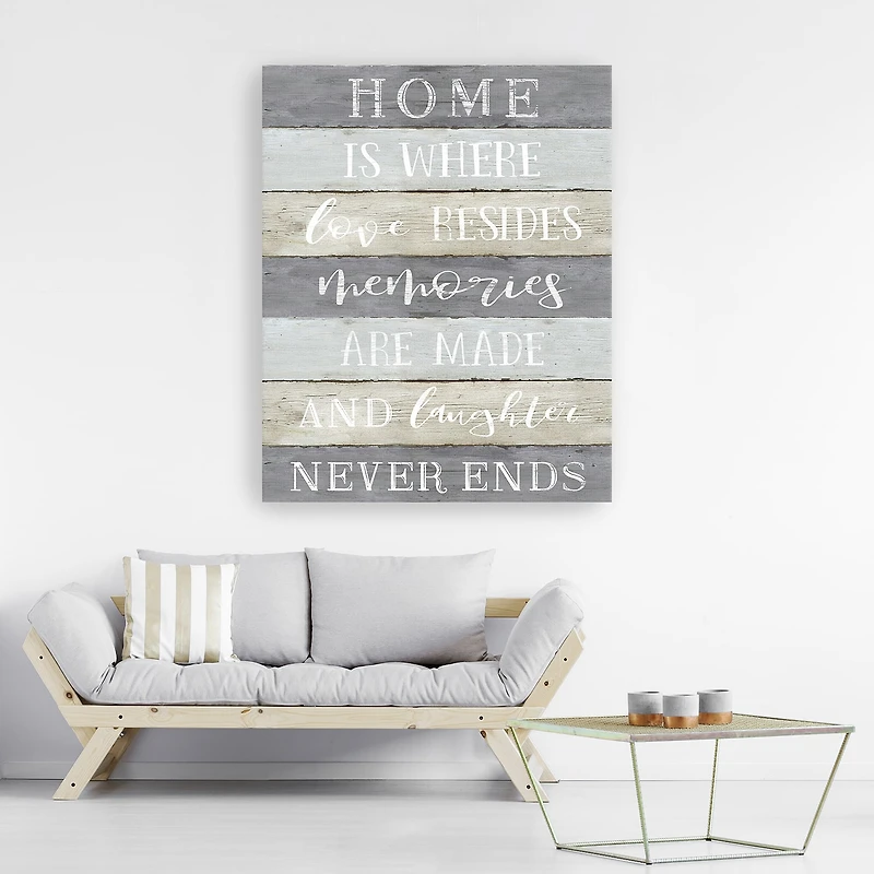 Lumaprints Laughter Never Ends Giclee Canvas Art