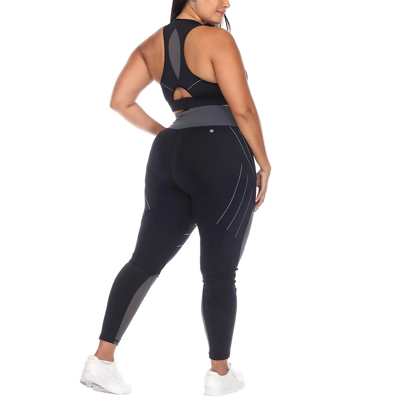 White Mark Plus Legging Set