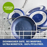 Granitestone Blue 10.5” Nonstick Griddle Pan