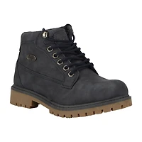 Lugz Womens Mantle Mid Block Heel Lace Up Boots
