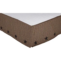 VHC Brands Country Check Star 16" Bed Skirt