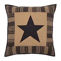VHC Brands Country Check Star Euro Sham