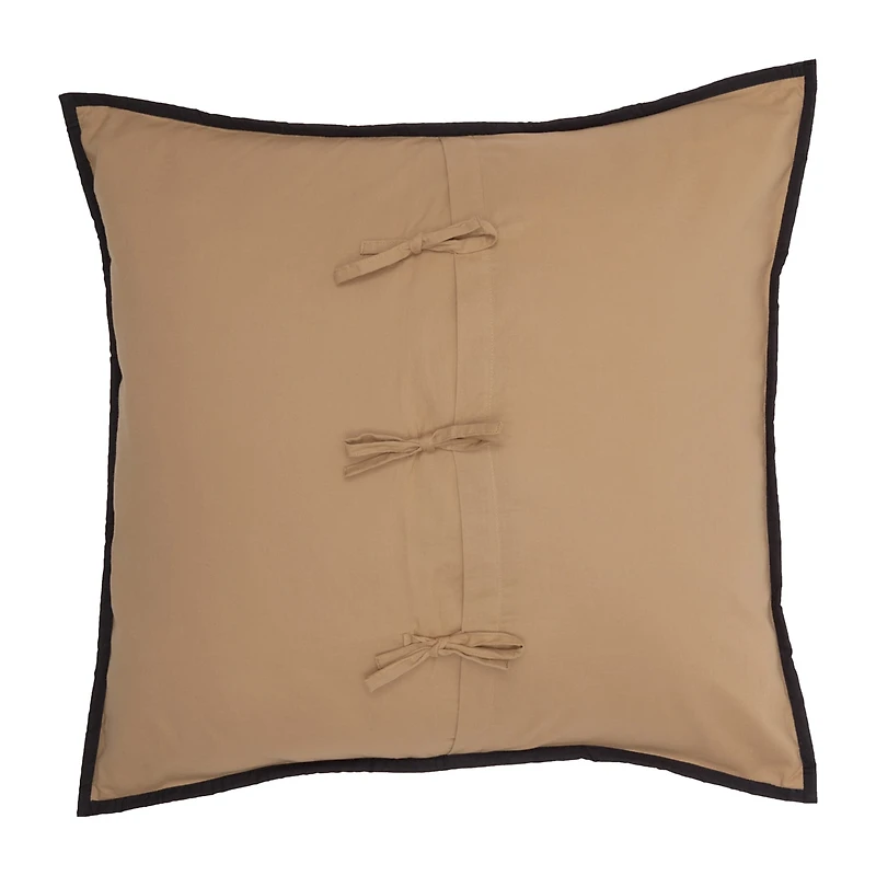 VHC Brands Country Check Star Euro Sham