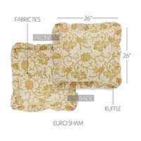 VHC Brands Dorset Euro Sham