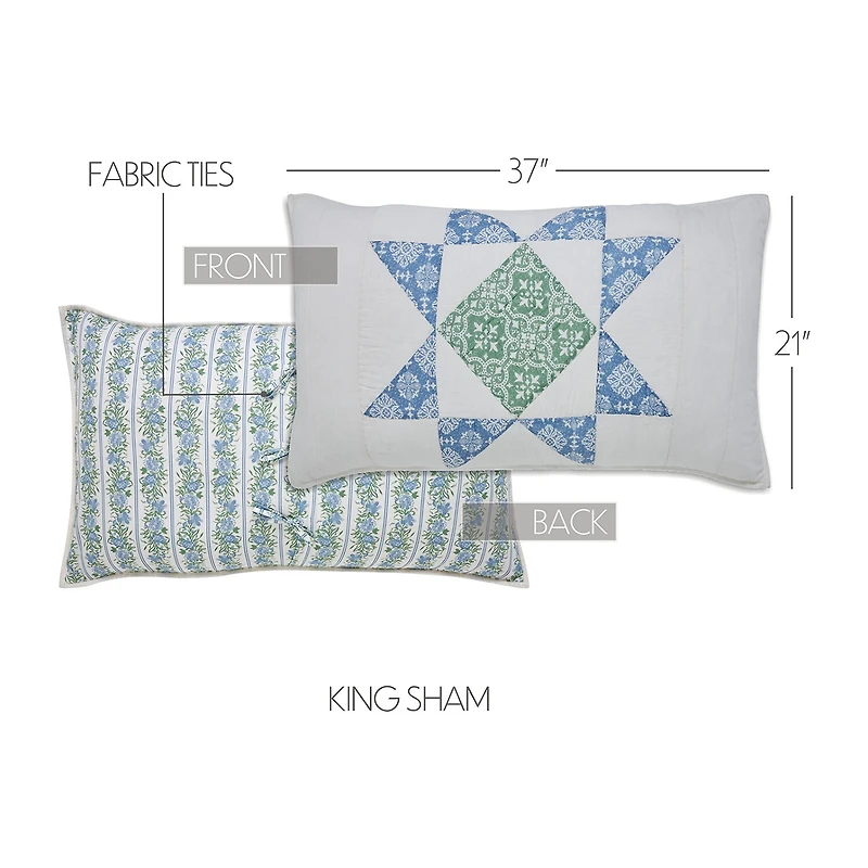 VHC Brands Jolie Pillow Sham