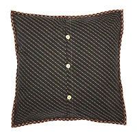 VHC Brands Patriotic Patch Quilted Euro Sham
