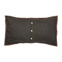 VHC Brands Patriotic Patch Pillow Sham